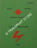 Book cover of Working Instructions for A.C. Electrified Lines 1967 by British Railways 